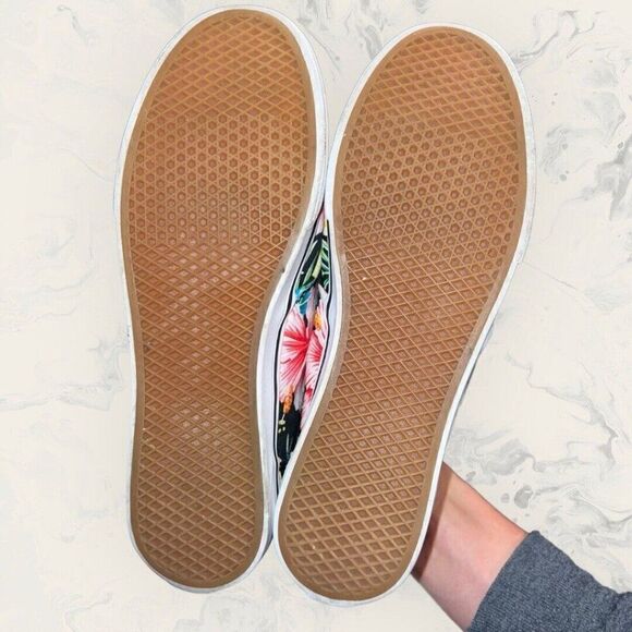 Vans Off The Wall Tropical Colorful Summer Floral Shoes sneakers Women Size 8.5 - Picture 7 of 8